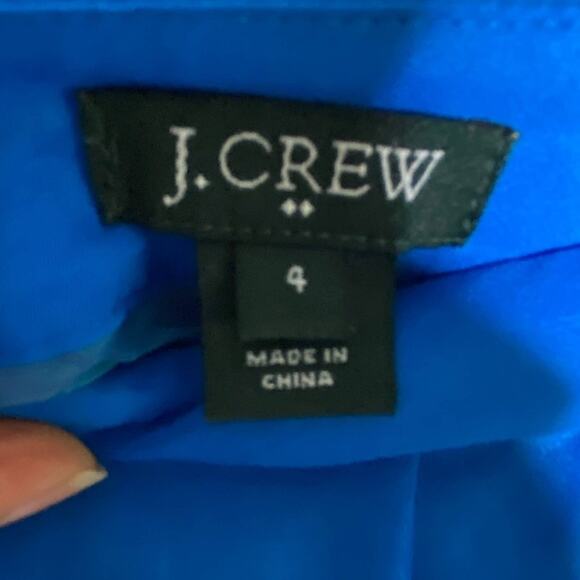 J. Crew color block circle skirt size 4 - Picture 3 of 6